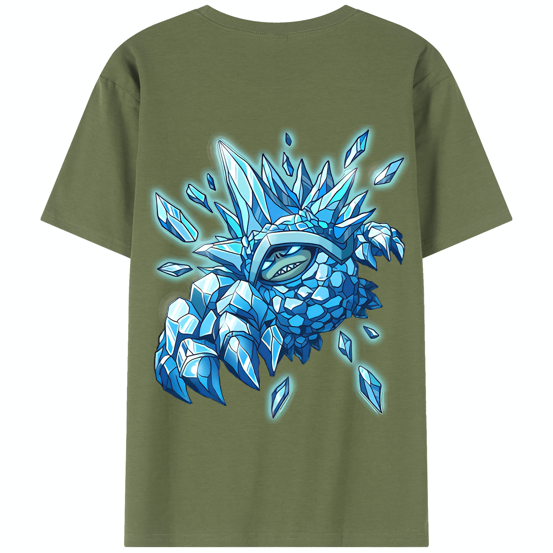 （画像用） リーグ・オブ・レジェンド League of Legends LOL 綿100％半袖Tシャツ（背面プリント）